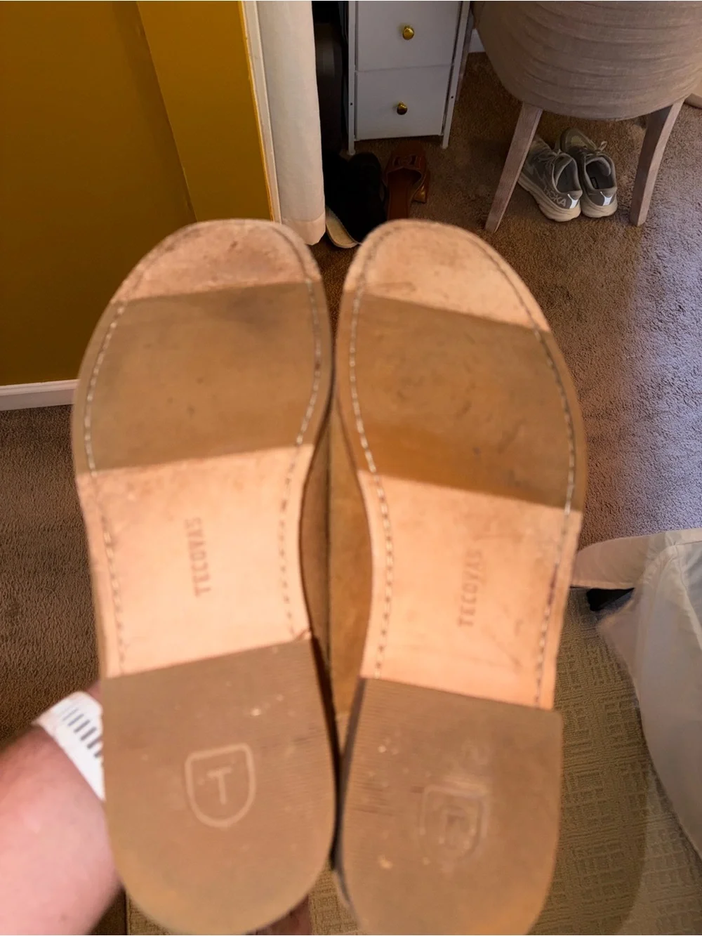 Tecovas Suede Loafer Size 13